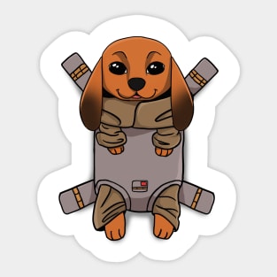 Dachshund Baby Dog Sticker